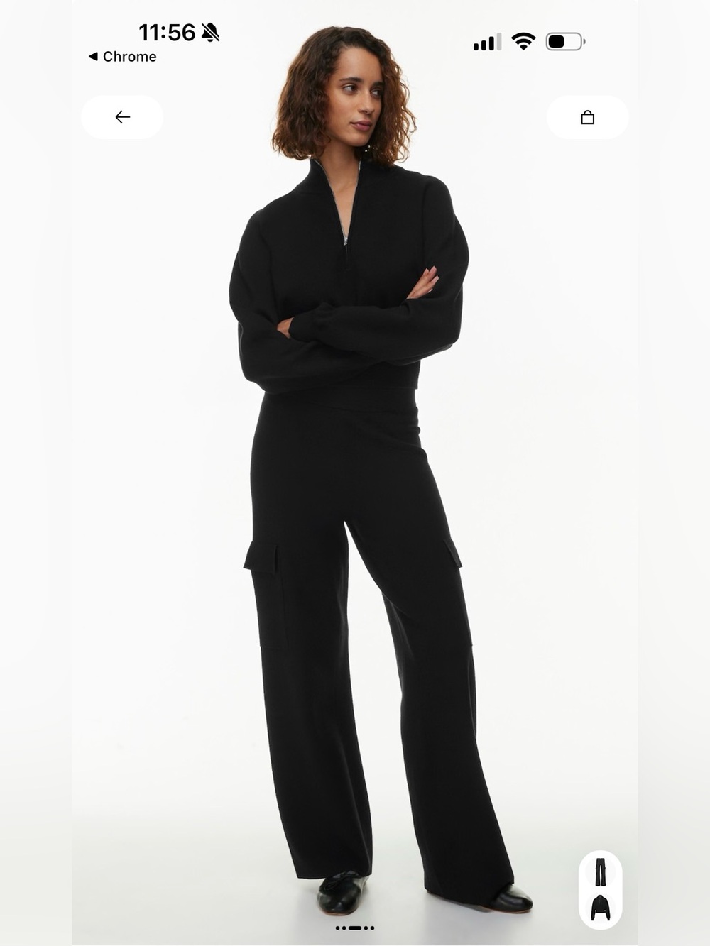 Aritzia Atlantis Cargo Pant Size Small